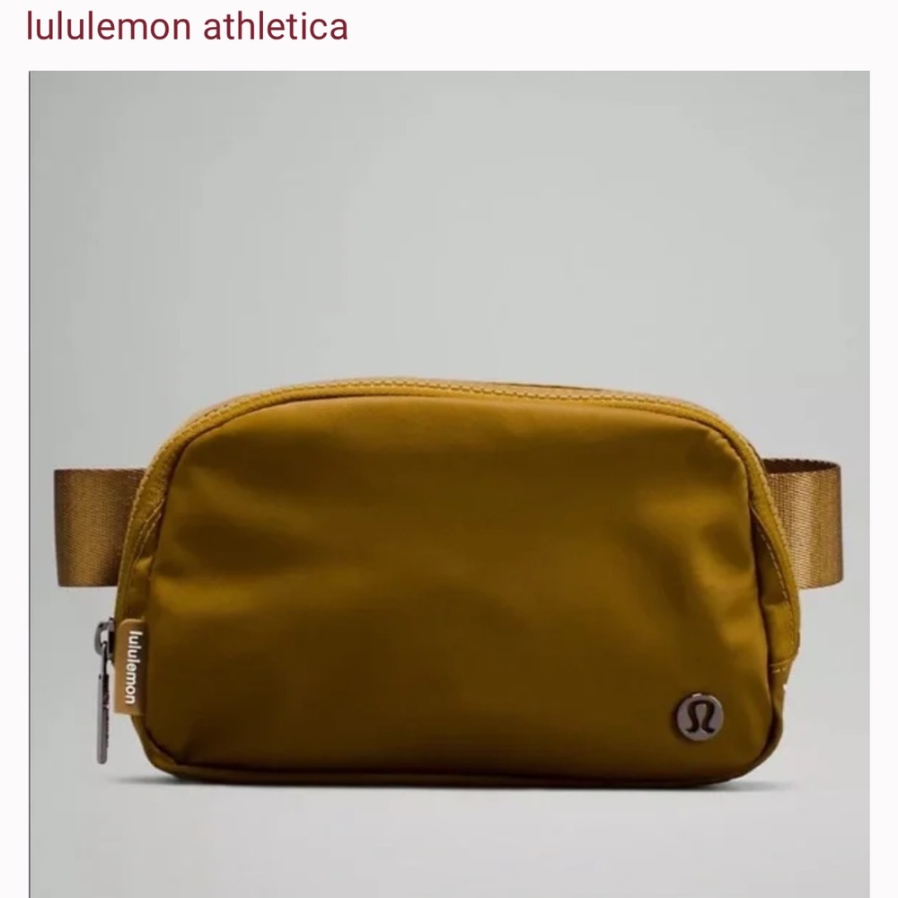 Lulu lemon Athletica Everywhere belt bag NWT Burnt Carmel - Picture 2 of 5